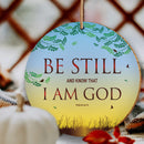 Be still keramische hangdecoratie