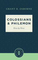 Colossians & Philemon Verse By Verse (Osborne New Testament Commentaries) (Sep)