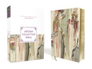NRSV Artisan Collection Bible  Updated Edition (Comfort Print) (Leslie Vann)-Multi-Color Cream Leathersoft