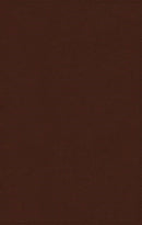 NIV Thompson Chain-Reference Bible (Comfort Print)-Brown Genuine Buffalo Leather