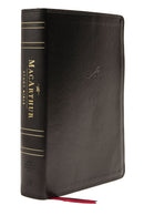 NASB MacArthur Study Bible (2nd Edition) (Comfort Print)-Black Leathersoft Indexed