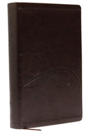 NKJV Familylife Marriage Bible-Dark Brown LeatherSoft