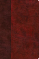 ESV Gospel Transformation Study Bible-Burgundy/Red Timeless Design TruTone