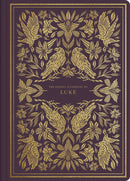ESV Illuminated Scripture Journal: Luke-Burgundy Softcover