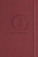NLT Jesus-Centered Journal-Cranberry Imitation Leather