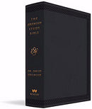 ESV The Jeremiah Study Bible-Black Leatherluxe Indexed