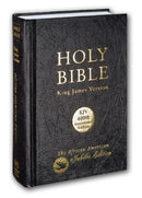 KJV African-American Jubilee Edition (Revised)-Black Hardcover