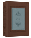 KJV Study Bible/Large Print-Teal Inlay DiCarta Indexed