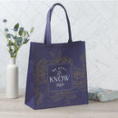 Be Still Ps. 46:10 Tote bag Navy