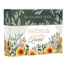 Precious and Loved Coloring Cards Boxed