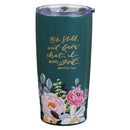 Be Still Ps. 46:10 Tumbler SS Teal