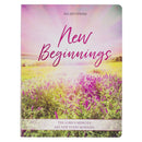 Devotional New Beginnings Pink Floral Softcover