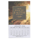 2026 Mini Magnetic Calendar Walk by Faith