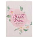 Be Still & Know Ps. 46:10 Notebook Bound Pink 