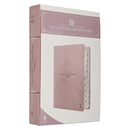 NLT The Spiritual Growth Bible Faux Leather Dusty Mauve