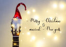 Guitar Christmas card