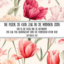 De HEER, je God, zal in je midden zijn Tegel NL