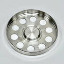Small group Communion tray 10 holes silver