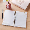 Bless You And Keep You Num. 6:24 Journal Spiral Pink Floral