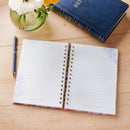 I Know The Plans Jer. 29:11 Journal Spiral Pink Floral