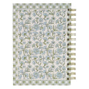 Strength And Dignity Prov. 31:25 Journal Spiral Blue Floral