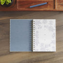 Strength And Dignity Prov. 31:25 Journal Spiral Blue Floral