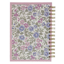 Be Still and Know Ps. 46:10 Journal Spiral Purple Floral
