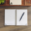 God Is Good Ps. 34:8 Journal Spiral  Cream Floral