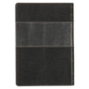 KJV Study Bible LP Faux Leather, Two-tone Black and Gray