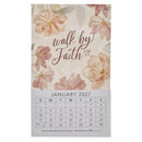 Walk By Faith 2 Cor 5:7 2027 Mini Magnetic Calendar
