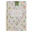 My Grace Is Sufficient 2 Cor. 12:9 Notebook Spiral Cream Floral