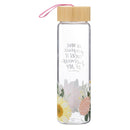 Your Presence There Is Fullness Of Joy Ps. 16:11 Water Bottle Glass In