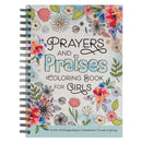 Prayers & Praises for Girls Coloring Book Spiral
