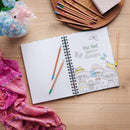 Prayers & Praises for Girls Coloring Book Spiral