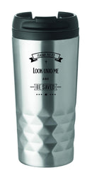 Look unto me and be saved travelmug