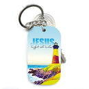 Jesus Light of Life Keyring