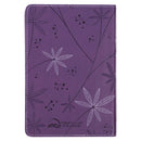 KJV Bible Compact Faux Leather, Purple