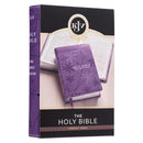 KJV Bible Compact Faux Leather, Purple