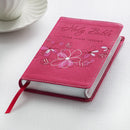 KJV Bible Compact Faux Leather, Pink
