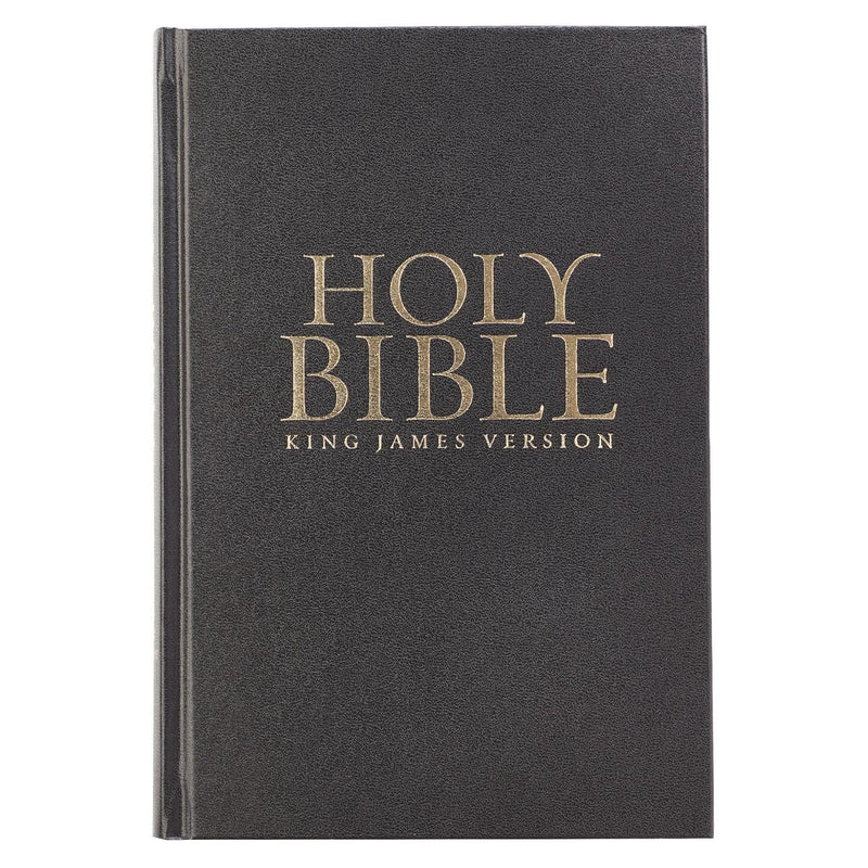 KJV Bible Pew Worship LP Hardcover,  Black