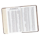 KJV Bible Giant Print Standard-size Faux Leather, Brown Two-tone