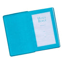 KJV Bible Gift Edition Faux Leather, Teal
