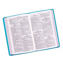 KJV Bible Gift Edition Faux Leather, Teal