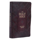 KJV Bible Giant Print Standard-size Faux Leather, Dark Brown
