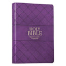 KJV Bible Super Giant Print Faux Leather, Purple