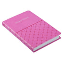 KJV Bible Gift Edition Faux Leather Pink