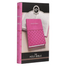 KJV Bible Gift Edition Faux Leather Pink