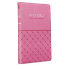 KJV Bible Gift Edition Faux Leather Pink