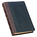 KJV Bijbel Deluxe Cadeau Volnerf Leer, Zwart/Zadelbruin
