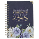 Strength & Dignity Indigo Rose